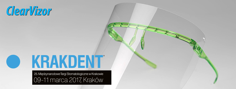 Zapraszamy na nasze stoisko. Krakdent 2017 ClearVizor na targach Krakdent
